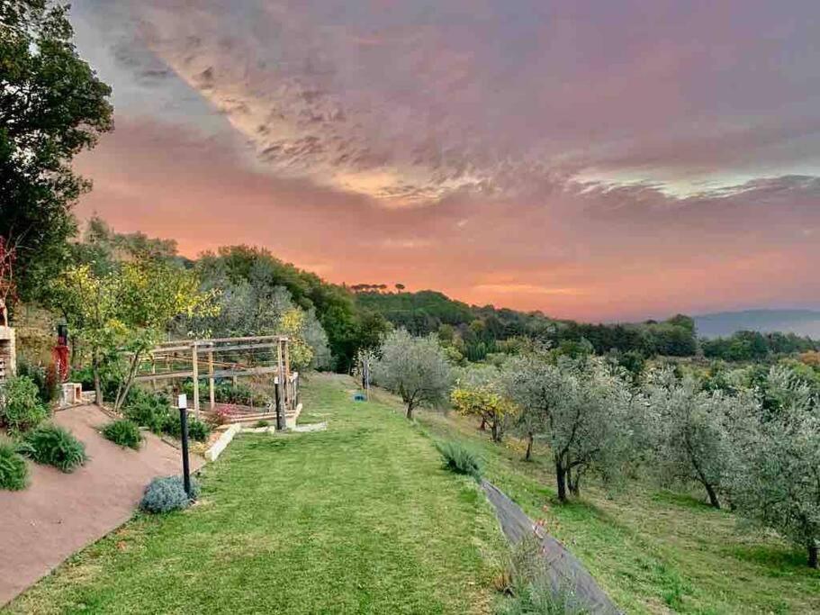 Vesper - Casale Con Piscina - Ad Galli Cantum Città della Pieve Εξωτερικό φωτογραφία