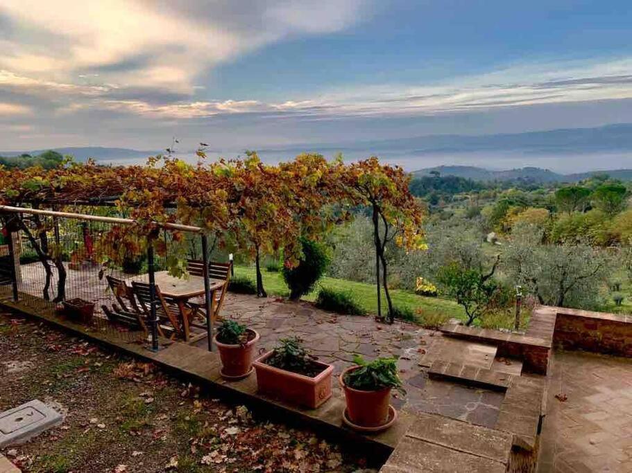 Vesper - Casale Con Piscina - Ad Galli Cantum Città della Pieve Εξωτερικό φωτογραφία