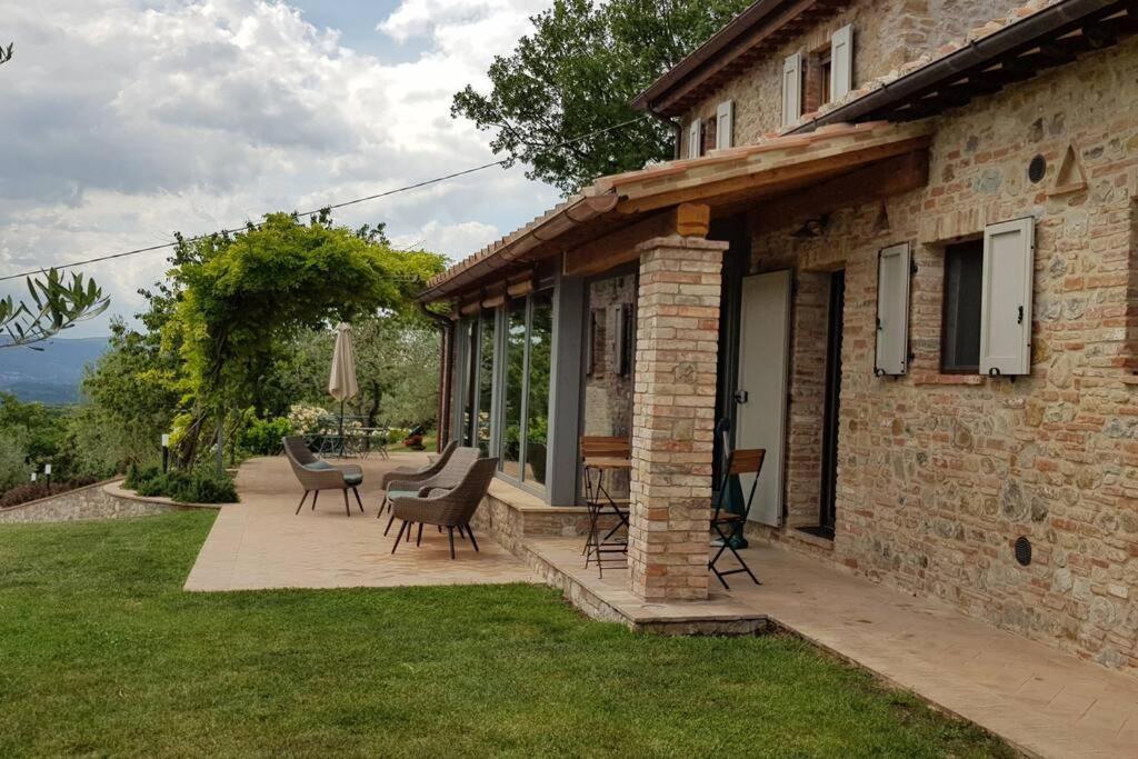 Vesper - Casale Con Piscina - Ad Galli Cantum Città della Pieve Εξωτερικό φωτογραφία